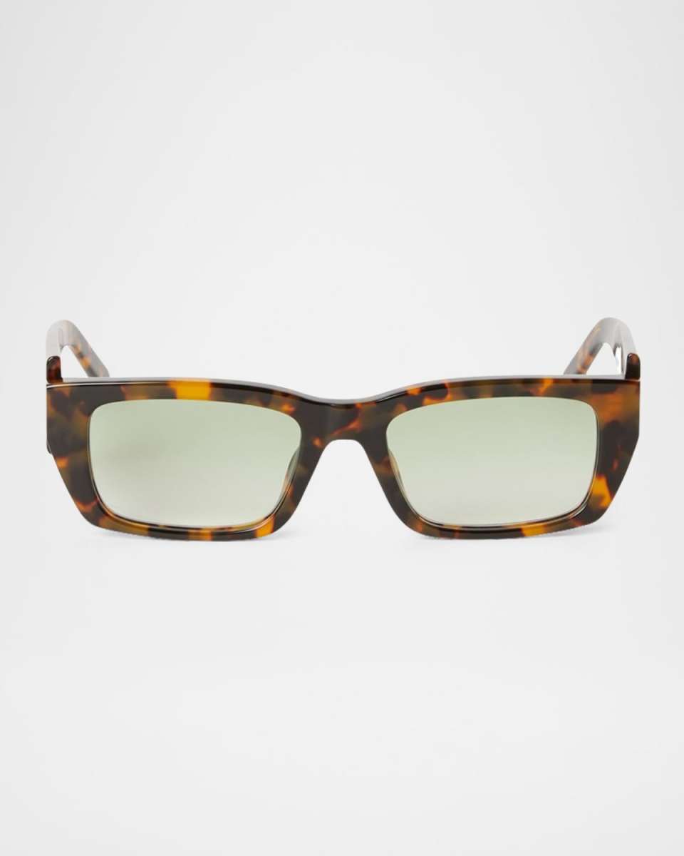 Palm Rectangle Acetate Sunglasses